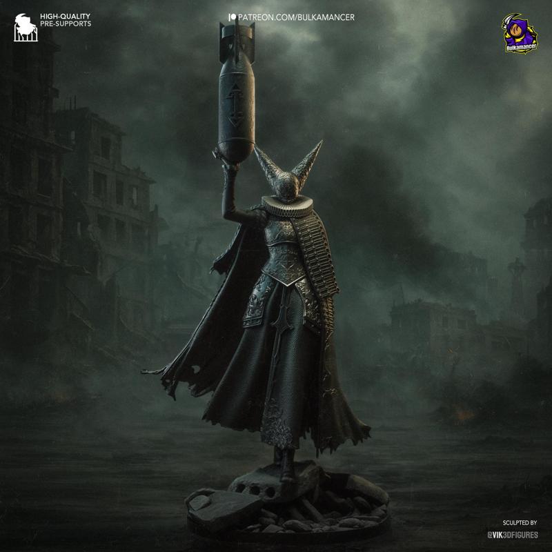Artillery Witch | Trench Crusade | Scaled Display Model (360mm)