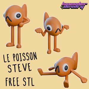 Le Poisson Steve - Free Model