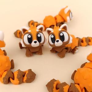Flexi Red Panda Print-in-place