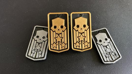 Helldivers 2 Dog Tags