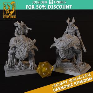 Bringers of Fury - Daemonic Kingdom - Titan Forge Miniatures January 2020