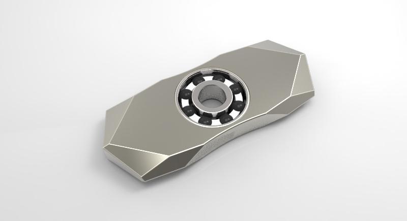 Magnus Style Fidget Spinner Print Version