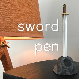 Sword Pen!  (redesigned rock)