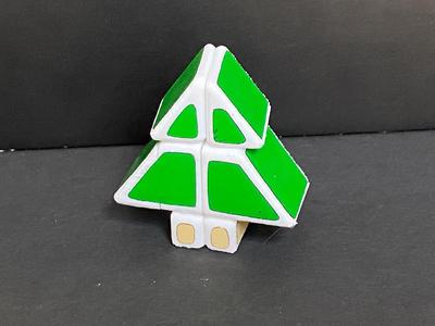 Rubik's Cube 1x2x3 - Christmas Tree Edition   