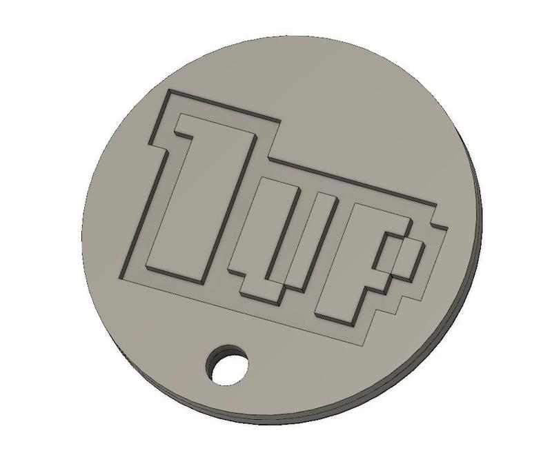 Shopping Cart Token 1up