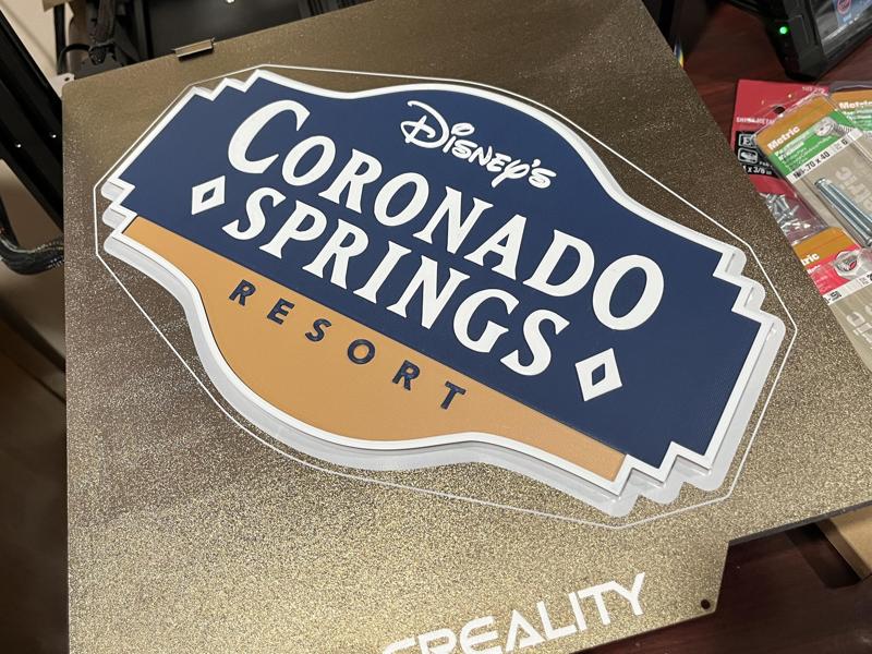 Disney Coronado Springs Sign