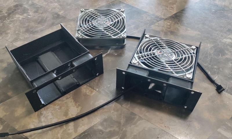 Server Rear Fan Shroud