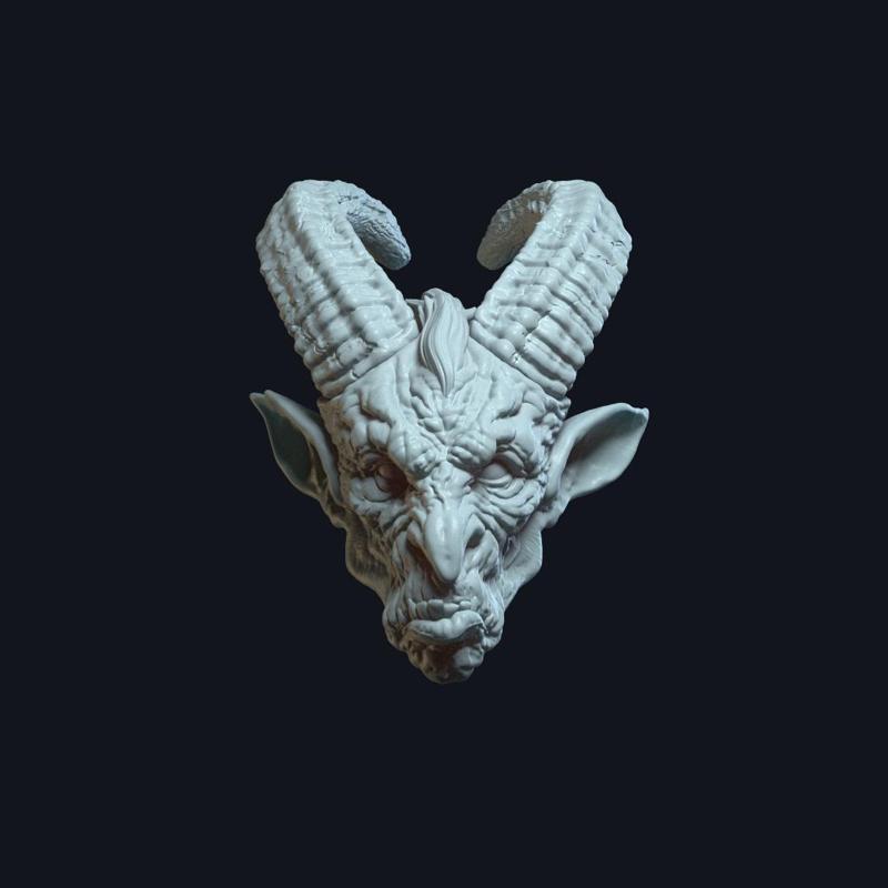 Ballhorn v1 Action Figure Head