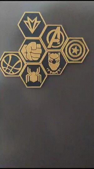 Fridge magnet - Iron Man Logo