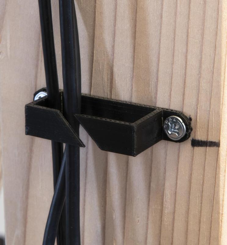 Cable Clip - Wire Organizer - Wall-Mounted Version