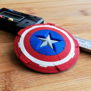 Captain America's shield keychain
