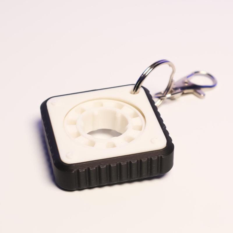 Cassette Fidget Keychain