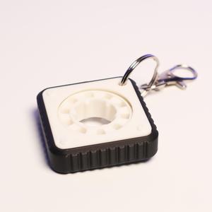 Cassette Fidget Keychain