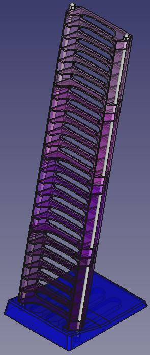 Stackable Cassette Rack