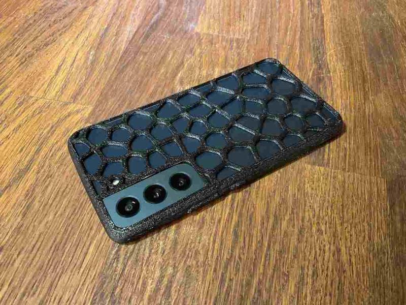 Galaxy S22 Case Voronoi (parametric)