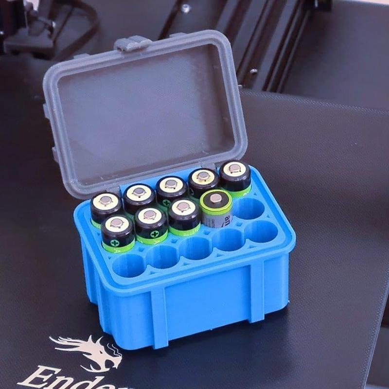 Improved AA Battery Storage Box