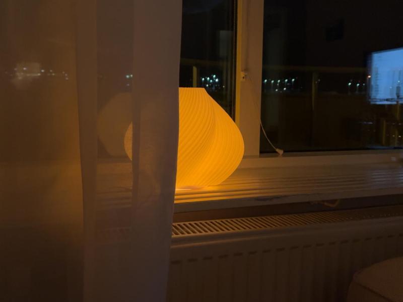 Glass lamp