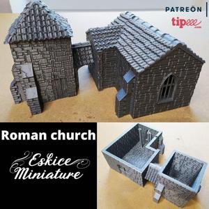 Eglise romane - 28mm for wargame