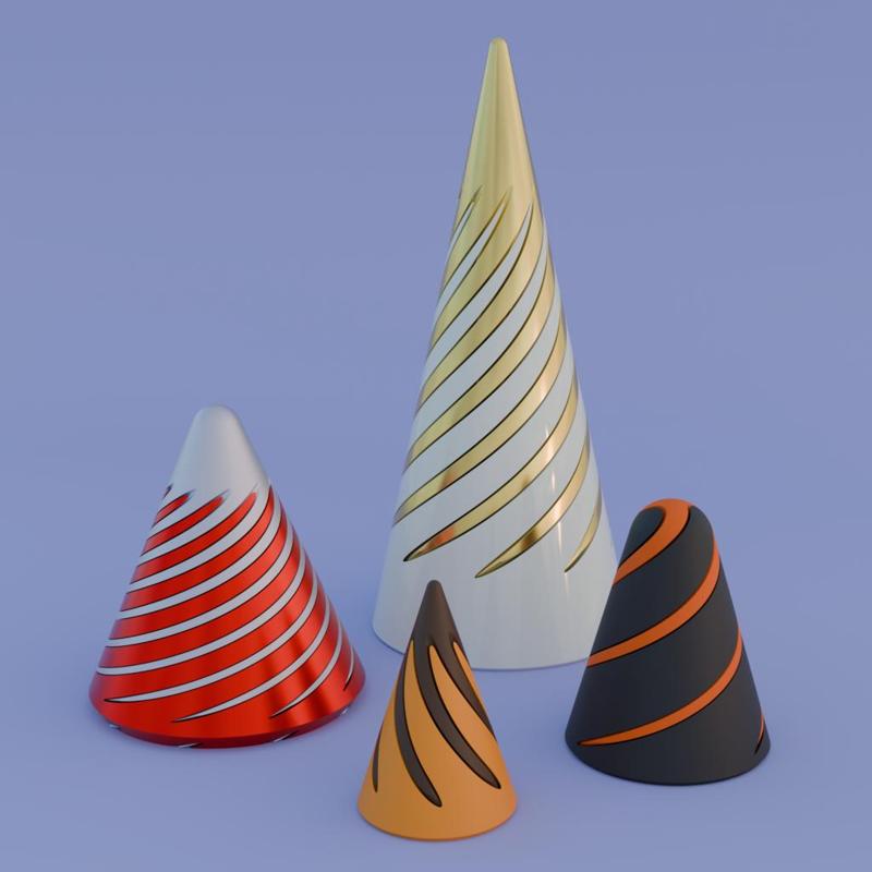 Another Spiral Cone - Parametric (.f3d)
