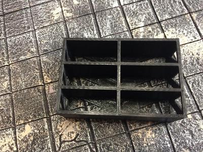 28mm Warehouse Racks 3"x1"l