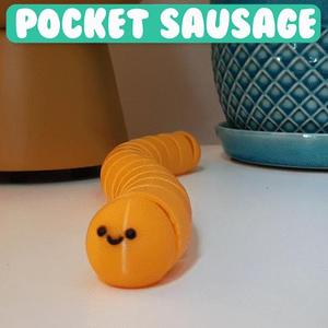 POCKET SAUSAGE, PRINT IN PLACE, ARTICULATED SAUSAGE