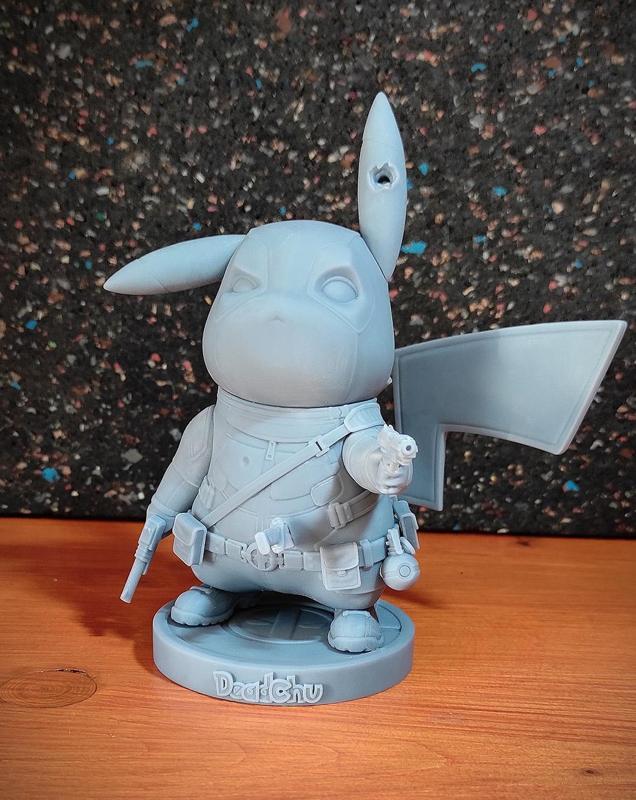 Pikachu deadpool