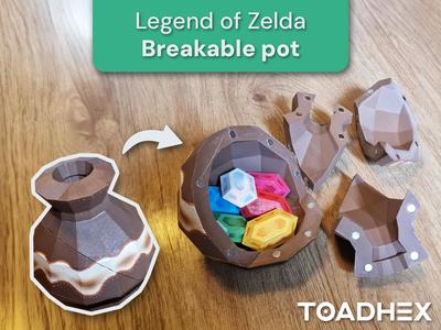 Zelda Breakable Jar Ocarina of Time 3D