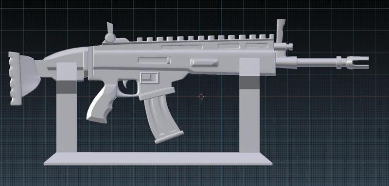 Fortnite Scar Gun 