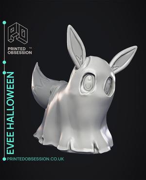 Evee Halloween - Pokemon - Fan Art