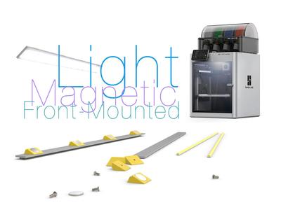 Magnetic Front-Mounted Light
