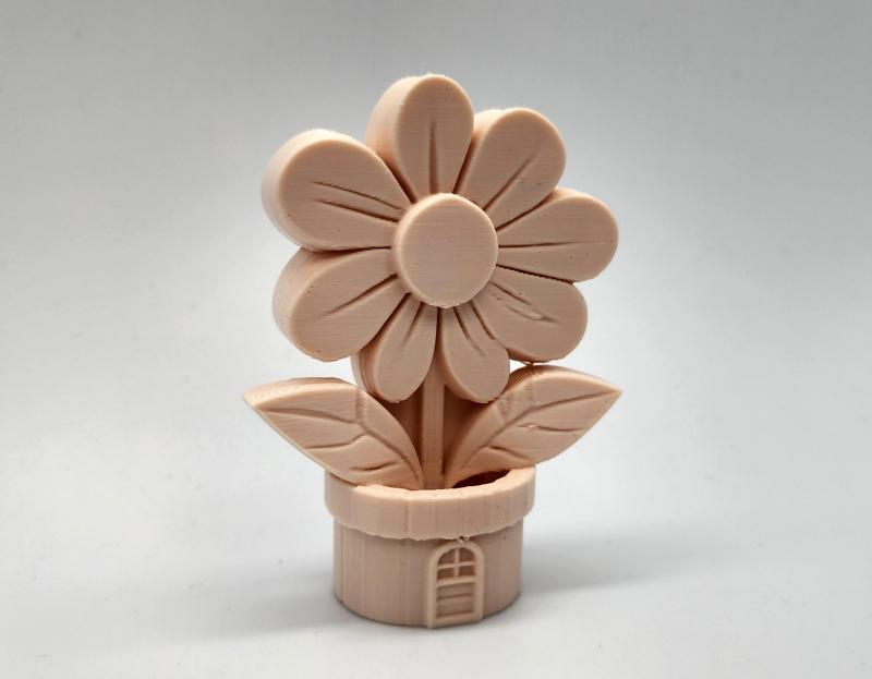 Flower Pot House miniature