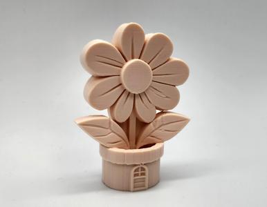 Flower Pot House miniature
