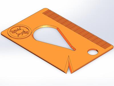 Tick Remover Credit Card 