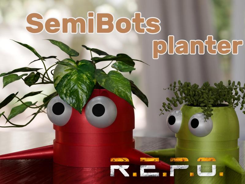 Semibot [R.E.P.O] planter 