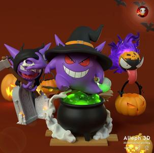 pokemon gastly evolution pack halloween