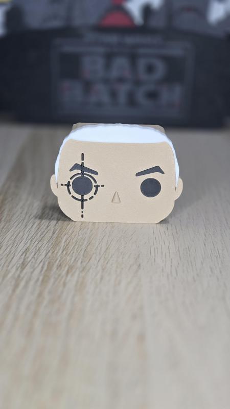 Blokkheadz Crosshair - Magnet, Ornament and Regular Collectible