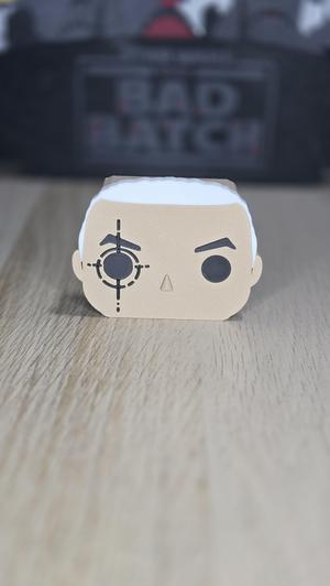 Blokkheadz Crosshair - Magnet, Ornament and Regular Collectible