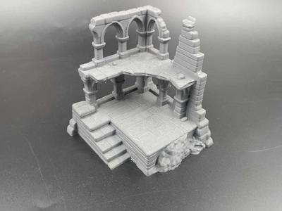 Miniature Wargaming –  Ruins V1 TTRPG / RPG DnD