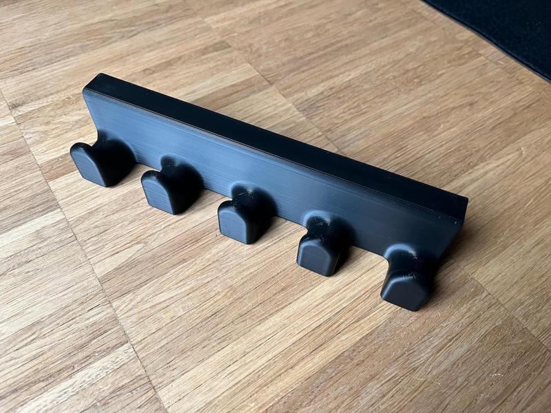 Strong and stylish Ikea IVAR Hook bar - 5 hooks