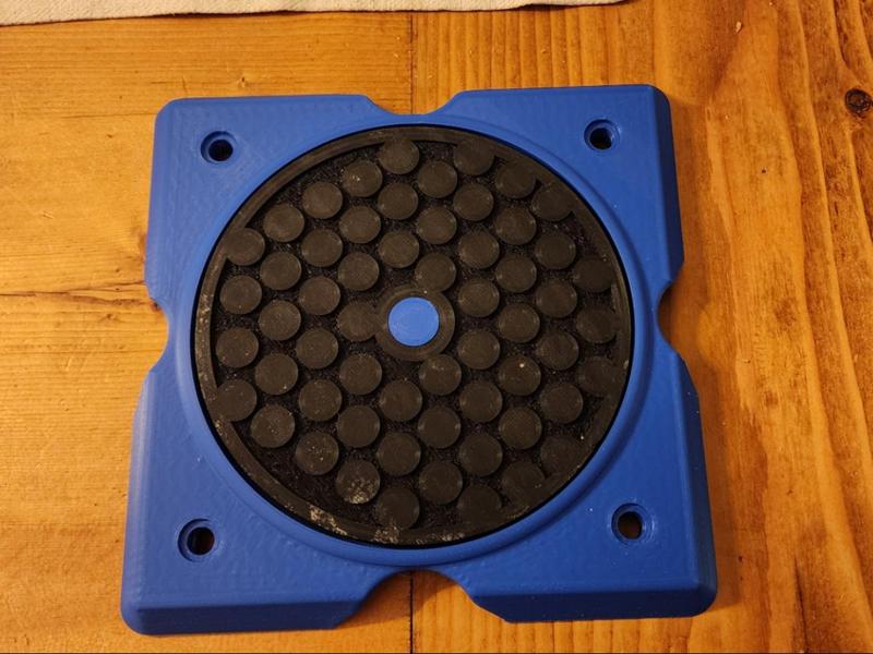Rotating batting plate