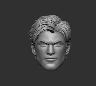 Wally West Unmasked - Headsculpt for Action Figures