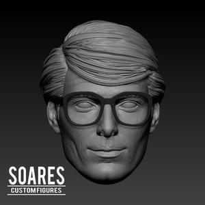 Clark Kent - Superman - Christopher Reeve Head