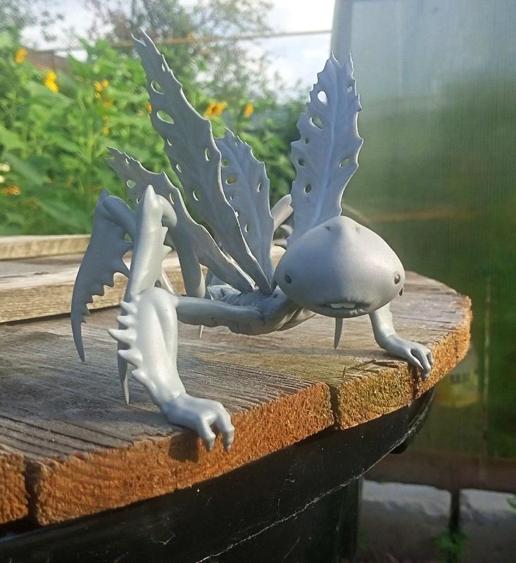 TOOTH FAIRY  FROM HELLBOY FOR 3D PRINT STL 3 OPTIONS