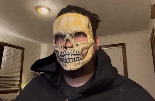 Articulated Skull Mask