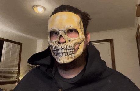 Articulated Skull Mask