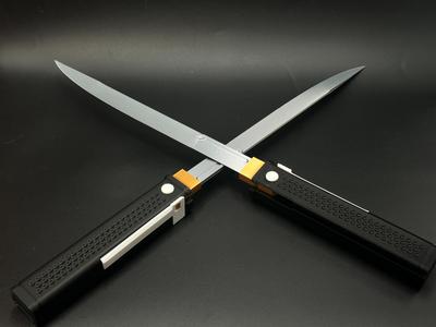 Folding Dual Knives - Mutual Sheath