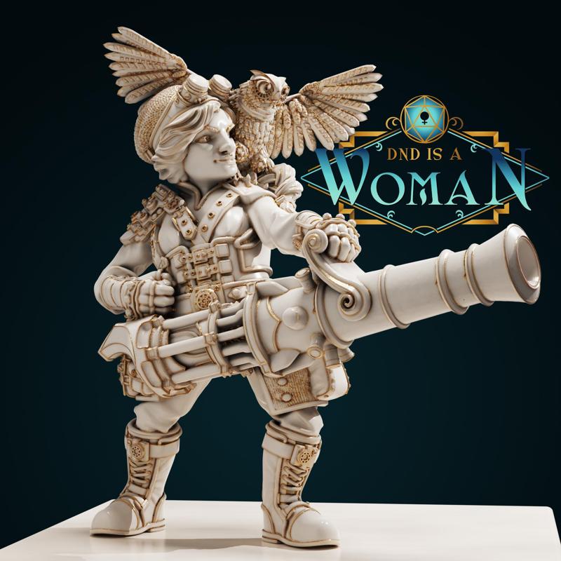 Dwarf Engineer - Hadelin Steamforge - 28/32mm and 75mm