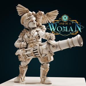 Dwarf Engineer - Hadelin Steamforge - 28/32mm and 75mm