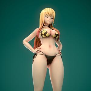 My dress up darling Marin kitagawa Pre-supported included