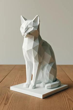 Low poly Cat   